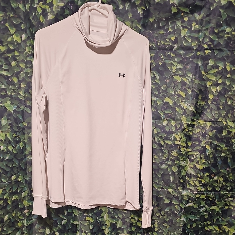 Under Armour Women's Off-White Long Sleeve Tee‎